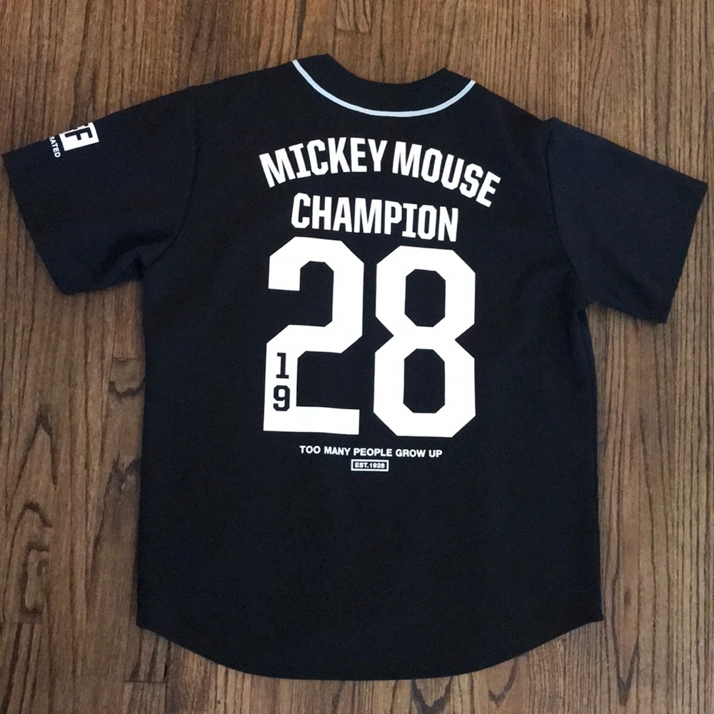 Neff baseball jersey Disney collectible
